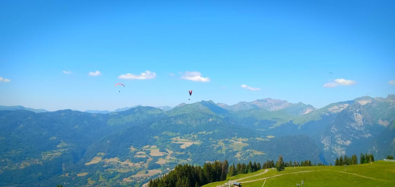 Appartement Au Pied Des Pistes Самоен Экстерьер фото
