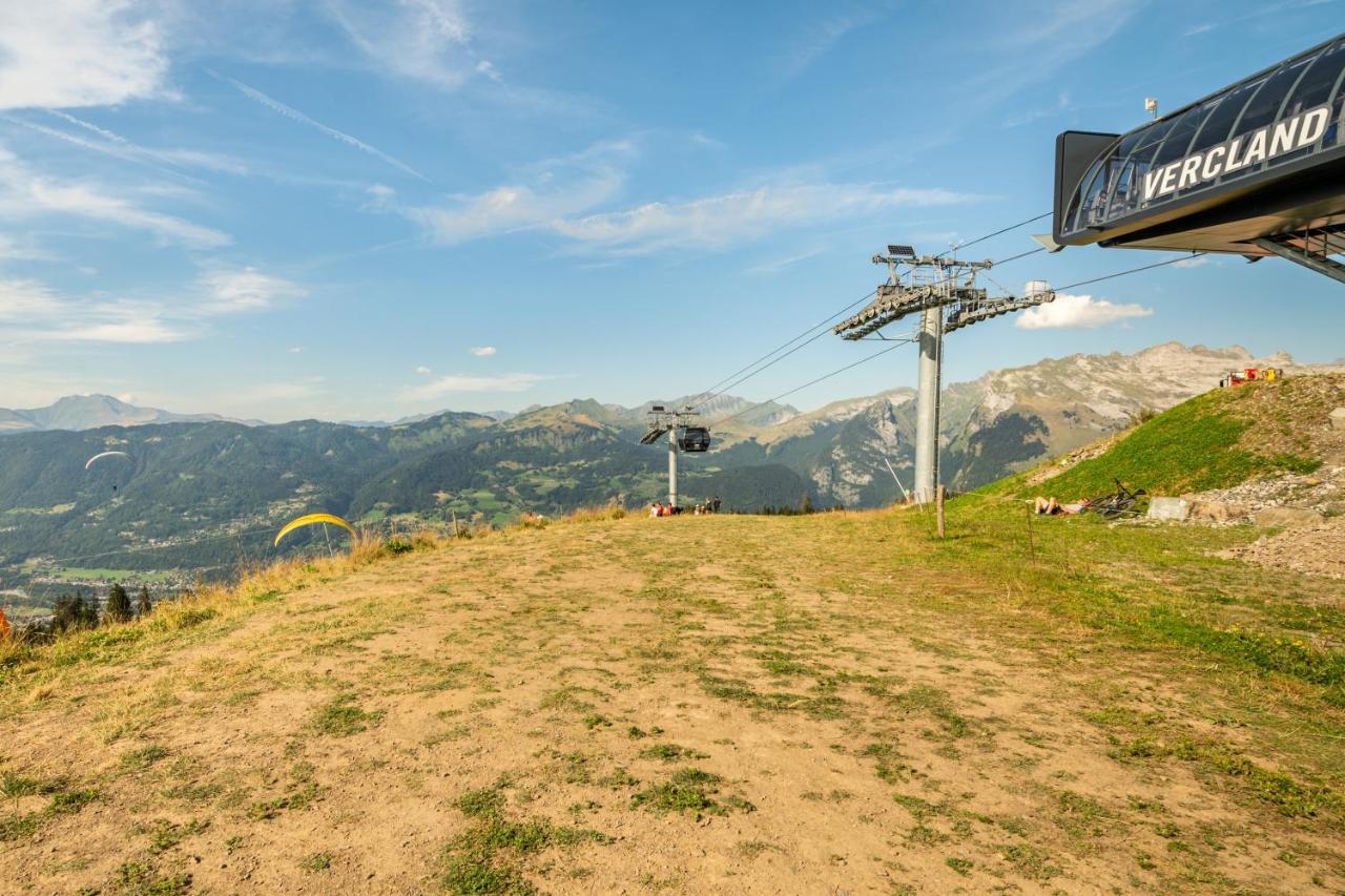 Appartement Au Pied Des Pistes Самоен Экстерьер фото